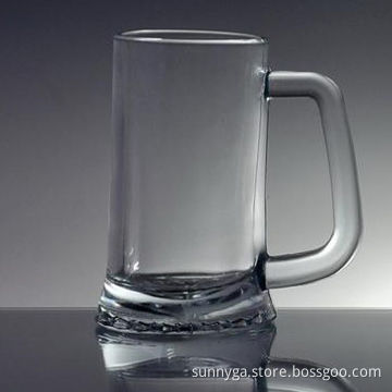 Beer Mug with Big Bottom, 511mL Capacity, Suitable for Promotions